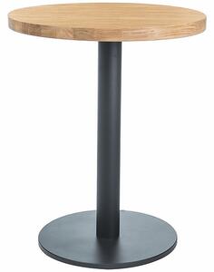 Okrągły stół na jednej nodze Puro II z laminowanym blatem