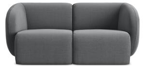 Szara aksamitna sofa 174 cm Lani – Makamii