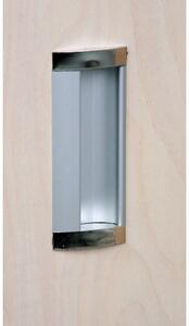 Nadstawka z przesuwnymi drzwiami MIRELLI A+, 800 x 400 x 600 mm, biały