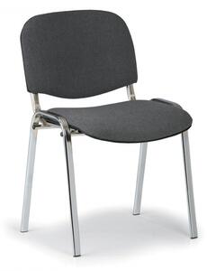 Krzesło konferencyjne VIVA chrom 3+1 GRATIS, szare