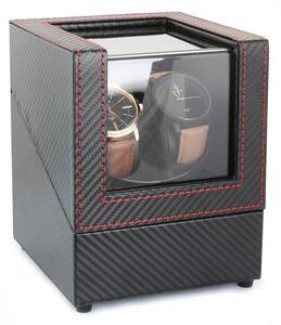 Rotomat szkatułka etui na 2 zegarki automatyczny, kolor czarny