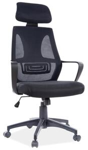 Krzesło obrotowe z tkaniny membranowej Q-935
