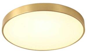Plafon LAMPA sufitowa CGFLATLEDROUND COPEL okrągła OPRAWA modernistyczna LED 27W 3000K metalowa biała złota