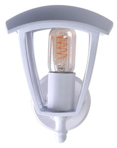 Biały kinkiet zewnętrzny FOX EKO3490 industrialna lampa ścienna biała - biały
