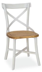 Drewniane krzesło Lars dąb miodowy / sosna patyna