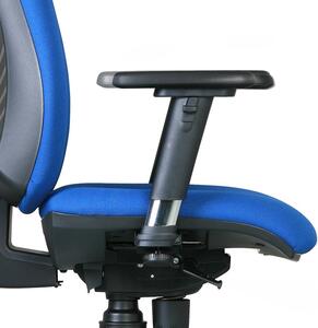 Krzesło biurowe FLEXIBLE, niebieski