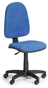 Krzesło biurowe TORINO bez podłokietników, czarne