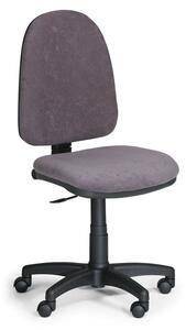 Biurowe krzesło TORINO bez podłokietników - szare