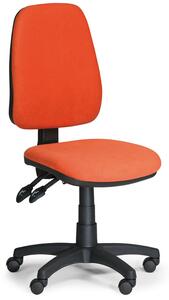 EUROSEAT Krzesło biurowe ALEX bez podłokietników - pomaranczowe