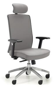 Krzesło biurowe ALTA F, szare