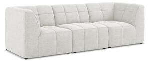 Biała sofa z materiału bouclé 255 cm Aloha – Makamii