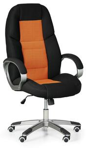 Krzesło biurowe KEVIN, pomarańczowy