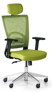Krzesło biurowe AVEA, zielony