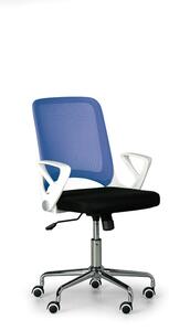 Krzesło biurowe FLEXIM, niebieski
