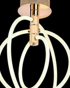 Ledowa lampa sufitowa SELVINI JX2016-3A GOLD plafon do salonu 55,5W 3000K złoty - Złote