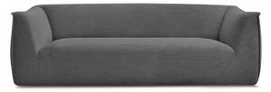 Ciemnoszara sztruksowa sofa 242 cm Giorgia – Bobochic Paris