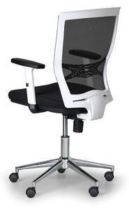 Krzesło biurowe HAAG, czarne