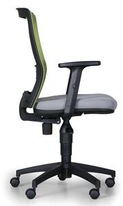 Krzesło biurowe VENLO 1+1 GRATIS, zielono/szary