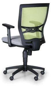 Krzesło biurowe VENLO 1+1 GRATIS, zielono/szary