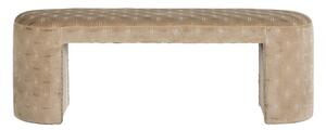 Beżowa tapicerowana ławka Jacob – WOOOD
