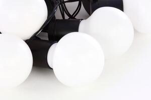 Oświetlenie - łańcuch 20 białych LED ciepło-biała