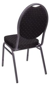 Krzesło konferencyjne wysokiej jakości Monza - czarne