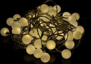 Ogrodowe oświetlenie – zewnętrzne diody 50 LED ciepły biały