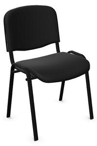 Krzesło biurowe ISO black EF002 ciemno szare NOWY STYL