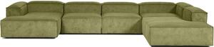 Sofa modułowa ze sztruksu Lennon