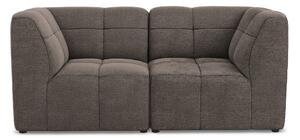Brązowa sofa z materiału bouclé 180 cm Aloha – Makamii
