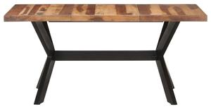 Stół jadalniany, 160x80x75 cm, drewno z miodowym wykończeniem