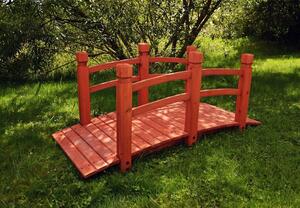 Drewniana kładka mostek ogrodowy Garth 150 cm