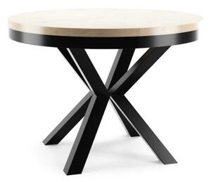 Stół okrągły Norway rozkładany loftowy nowoczesny