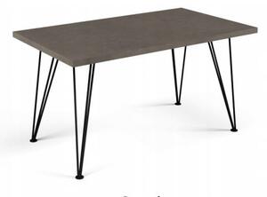 Stół Tulip blatem betonowym mikrocement beton cire 140x80 lub na wymiar