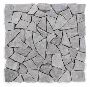 Mozaika marmurowa Garth na siatce szary 1m2