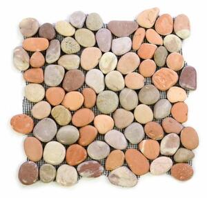 Mozaika z naturalnych kamieni ozdobnych Garth na siatce 1 m2