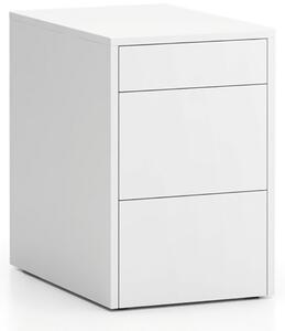 PLAN Kontener 3 szufladowy, biały