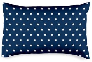 Poszewka na poduszkę Stars navy blue, 50 x 70 cm