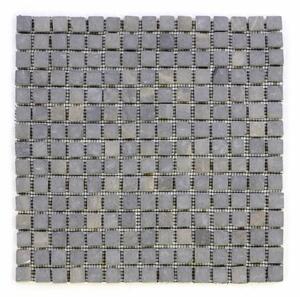 Mozaika marmurowa Garth na siatce szara 1 m2