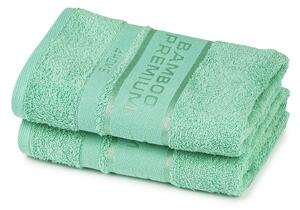 Bamboo Premium ręczniki mentol, 50 x 100 cm, 2 szt