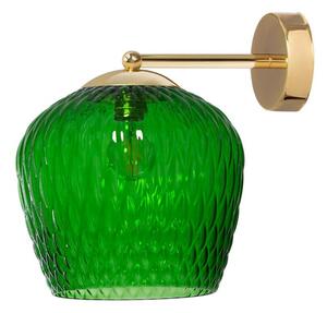 Natynkowa lampa ścienna VENUS 21053113 kinkiet do kuchni zielony - zielony