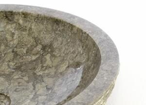 DIVERO Umywalka nablatowa z naturalnego kamienia Turin