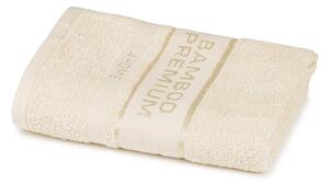 Ręcznik Bamboo Premium kremowy, 50 x 100 cm