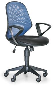 Krzesło biurowe FLER 1+1 GRATIS, niebieski