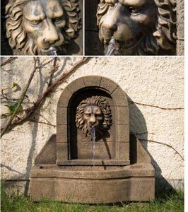 Fontanna ogrodowa - głowa lwa 50 x 54 x 29 cm