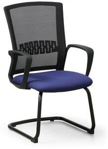 Krzesło konferencyjne ROY 1+1 GRATIS, niebieski