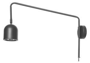 Regulowany kinkiet metalowy GASPAR 21054102 loftowa lampa czarna - czarny