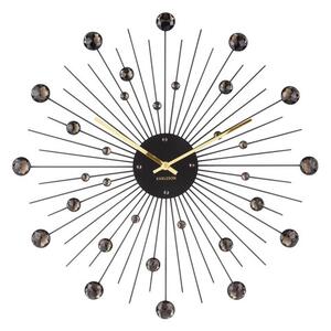 Karlsson 4859BK Designowy zegar ścienny, 50 cm