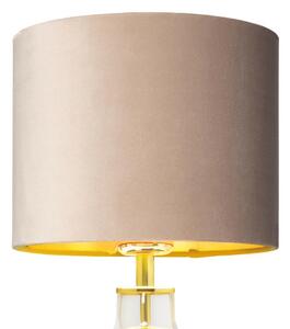 Klimatyczna lampka do sypialni LORA 41071107 beżowa lampa na stół
