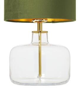 Stolikowa lampa biurkowa LORA 41074113 oliwkowa lampka stojąca